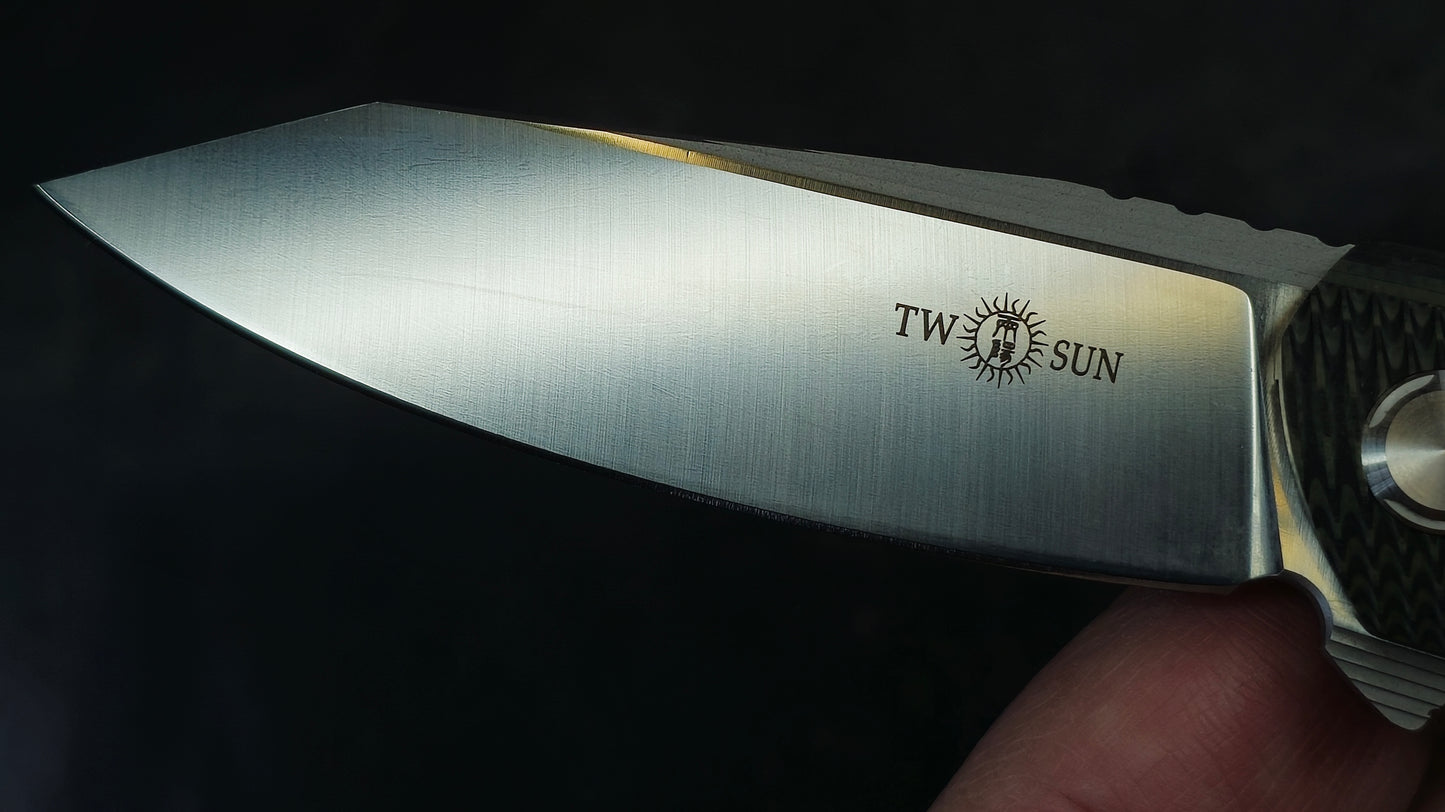 TWOSUN TS76 Titanium G10 D2 (New)