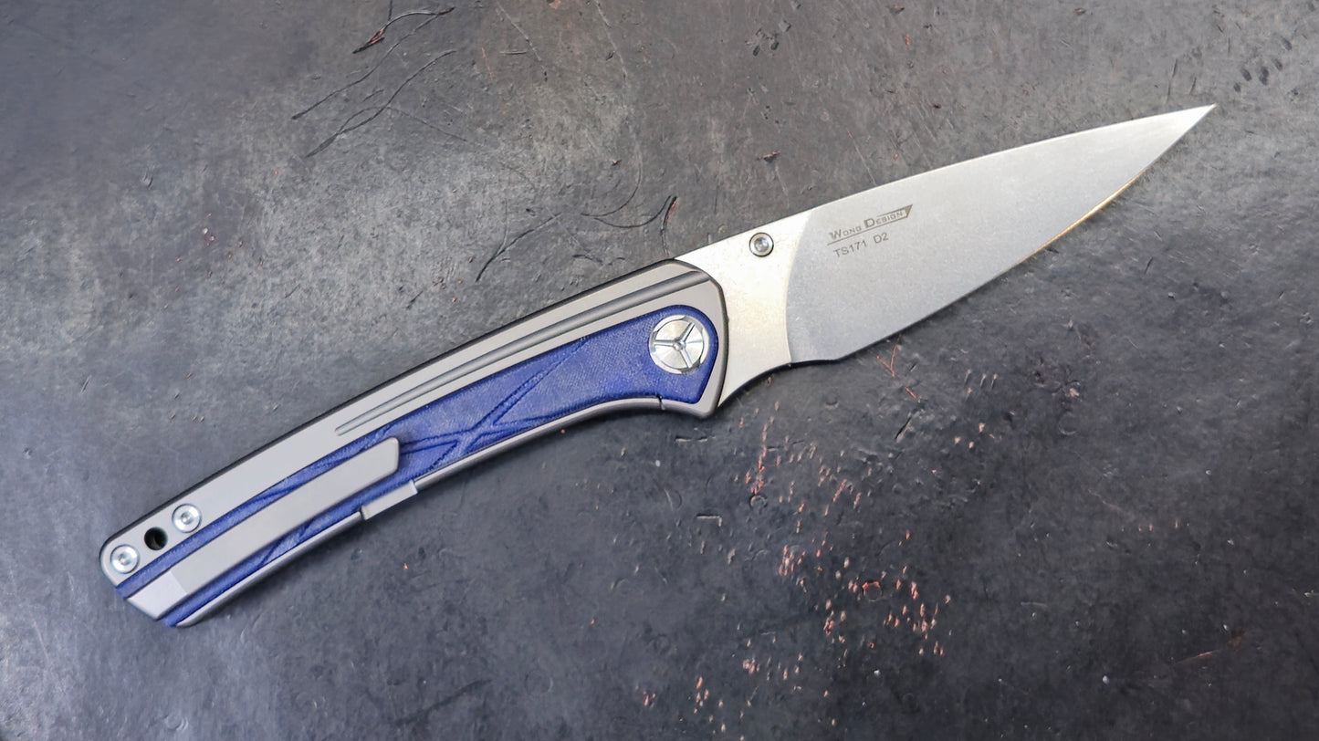 TWOSUN TS171 Titanium Micarta D2 (New)