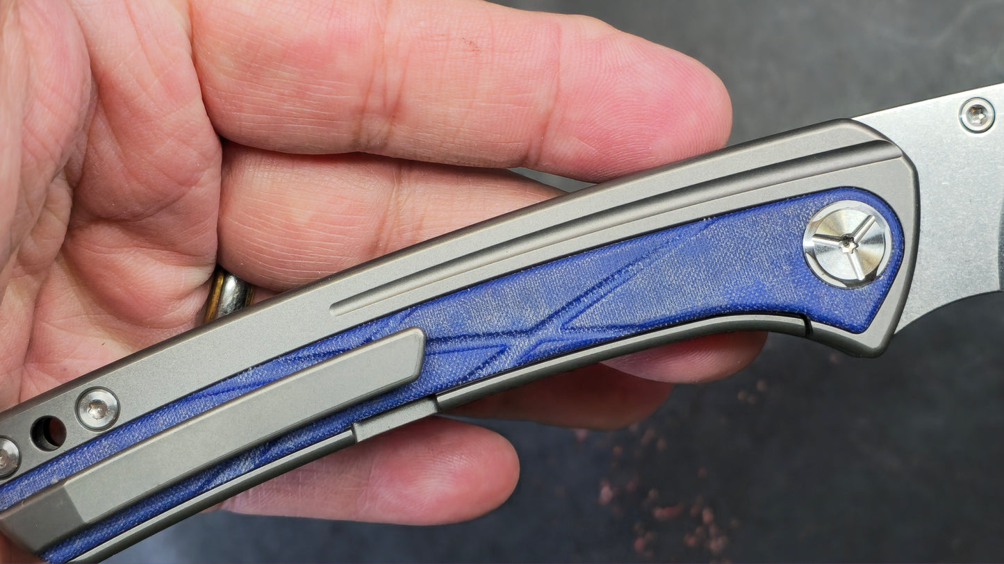 TWOSUN TS171 Titanium Micarta D2 (New)