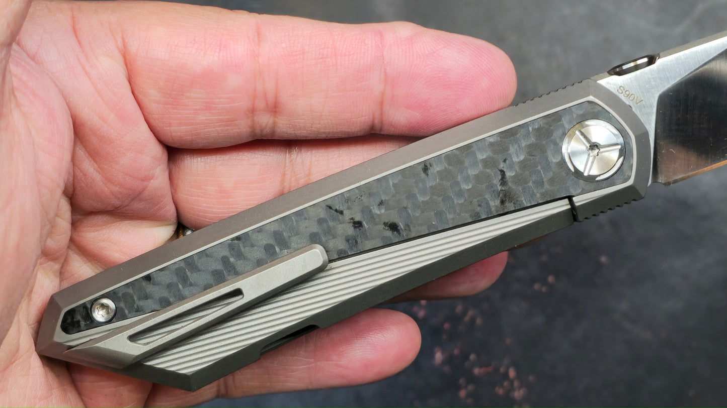 TWOSUN TS139 Titanium Carbon Fiber S90V (New)