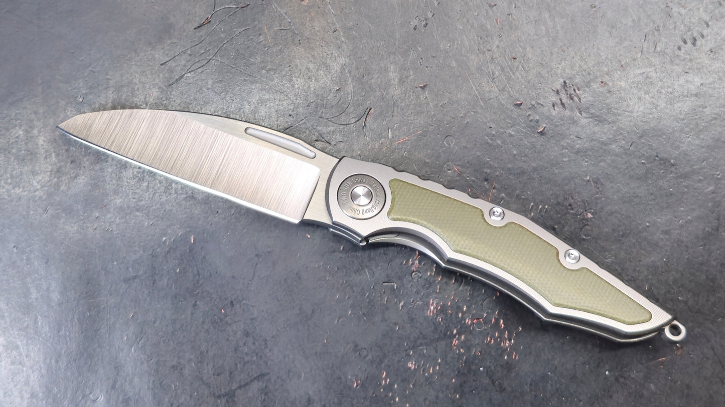 TWOSUN TS145 Titanium Micarta D2(New)