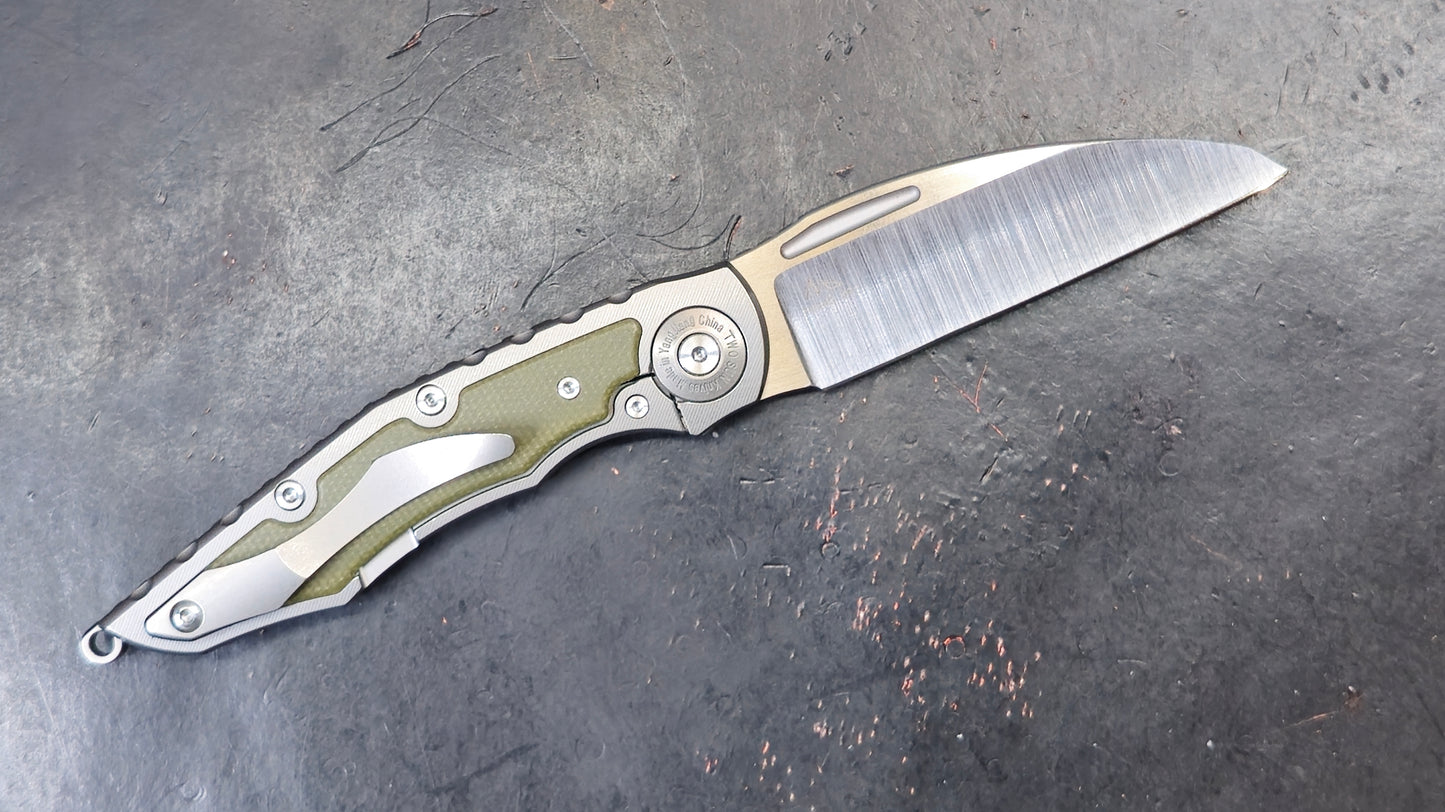TWOSUN TS145 Titanium Micarta D2(New)