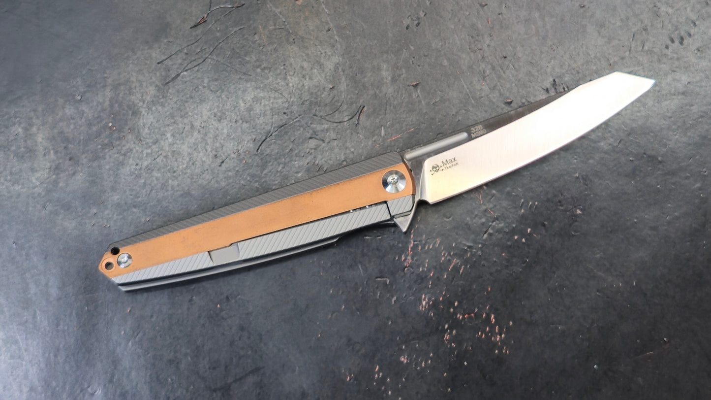 TWOSUN TS118 Titanium Copper M390 (USED)