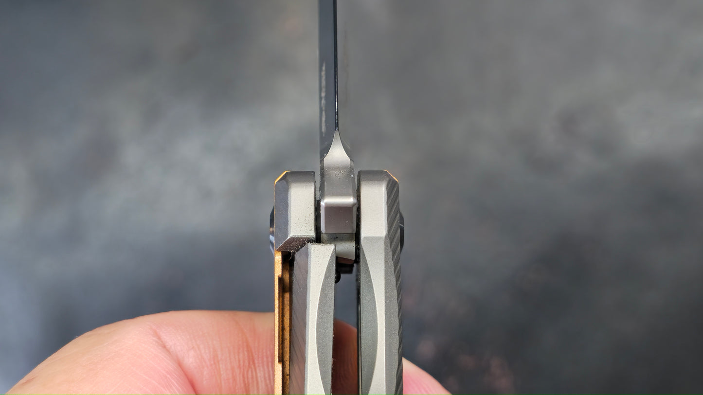 TWOSUN TS118 Titanium Copper M390 (USED)