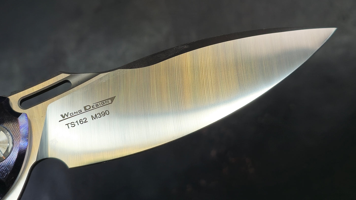 TWOSUN TS162 Titanium (Color anodized) Carbon Fiber M390 (NEW)