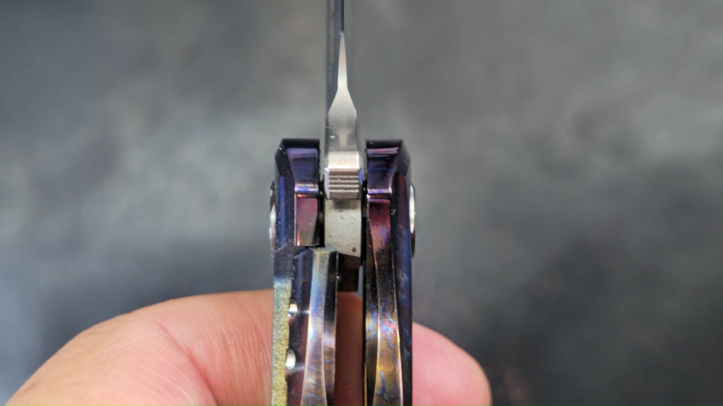 TWOSUN TS162 Titanium (Color anodized) Carbon Fiber M390 (NEW)