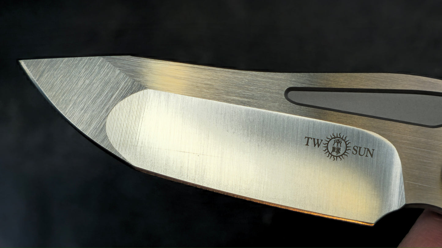 TWOSUN TS172 Titanium Timascus M390 (NEW)