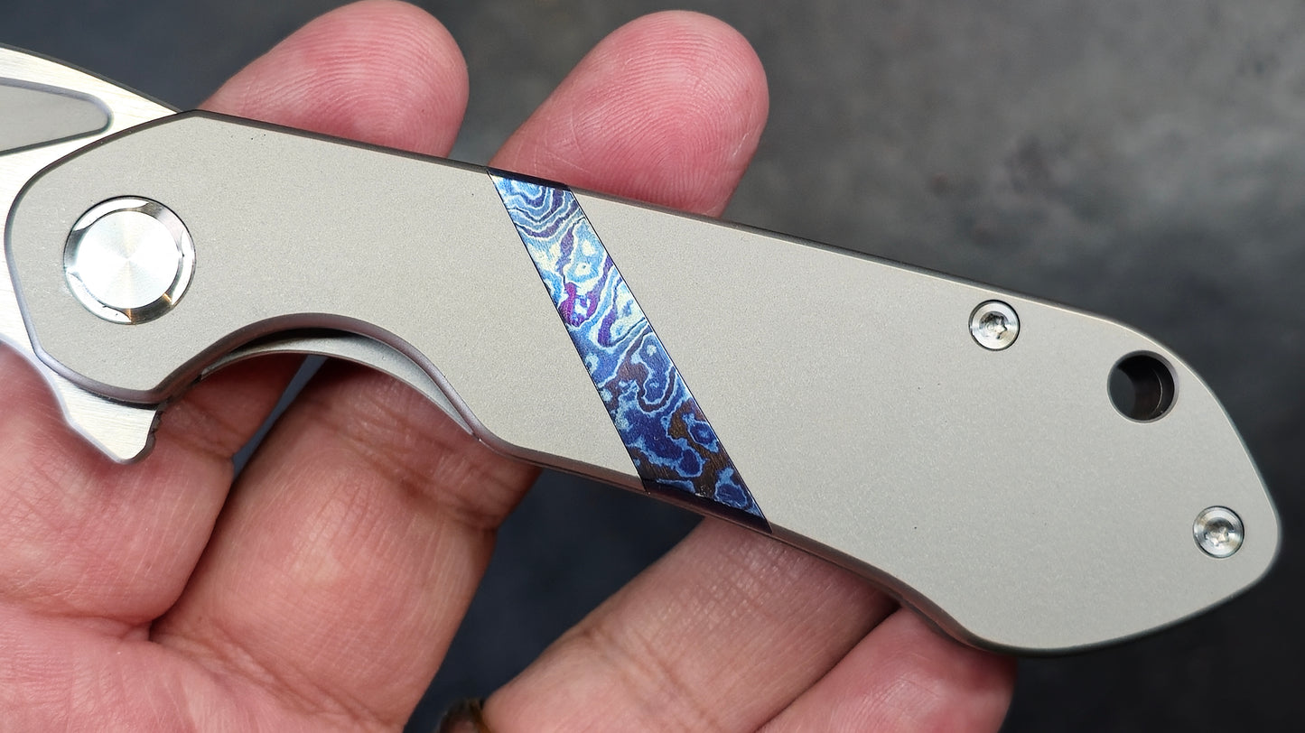 TWOSUN TS172 Titanium Timascus M390 (NEW)