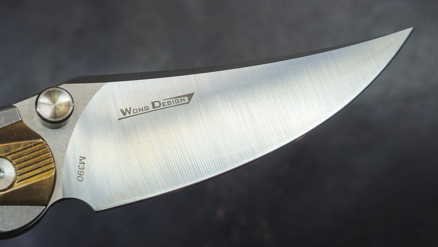 TWOSUN TS283 Titanium Brass M390 (NEW)