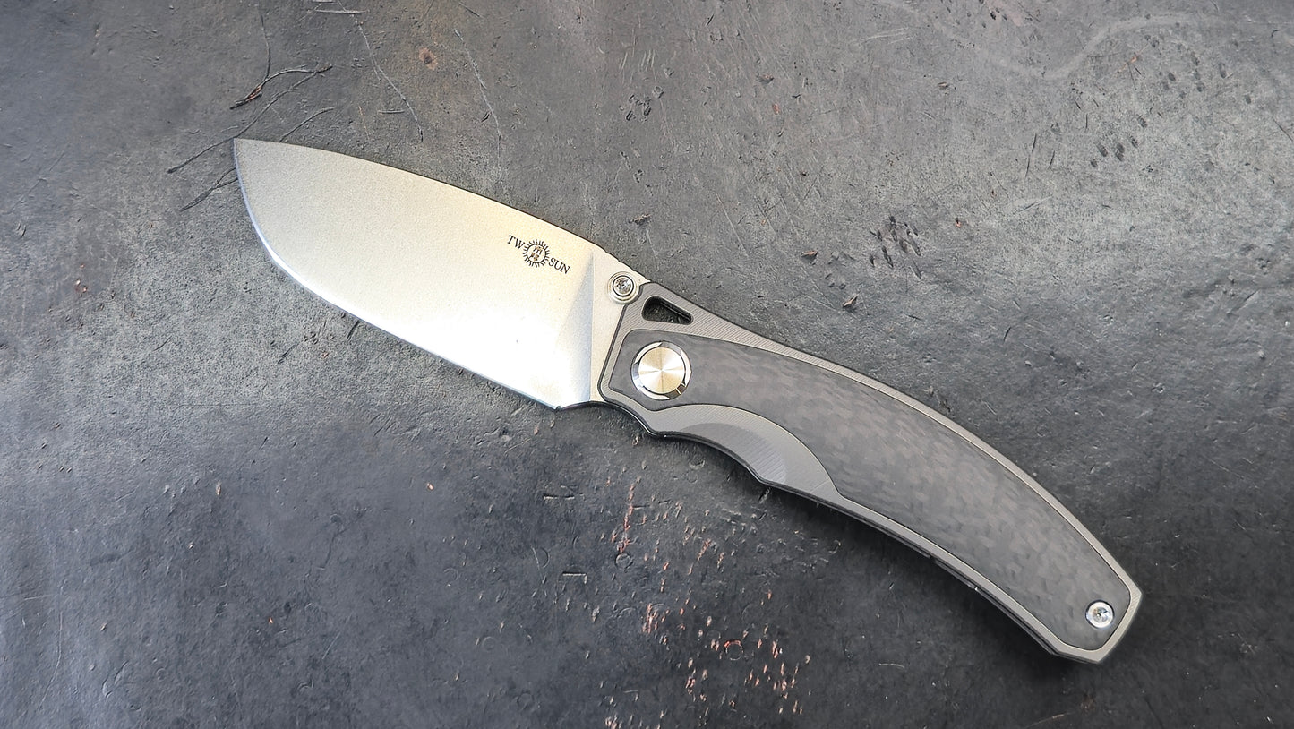 TWOSUN TS264 Titanium Carbon Fiber M390 (USED)