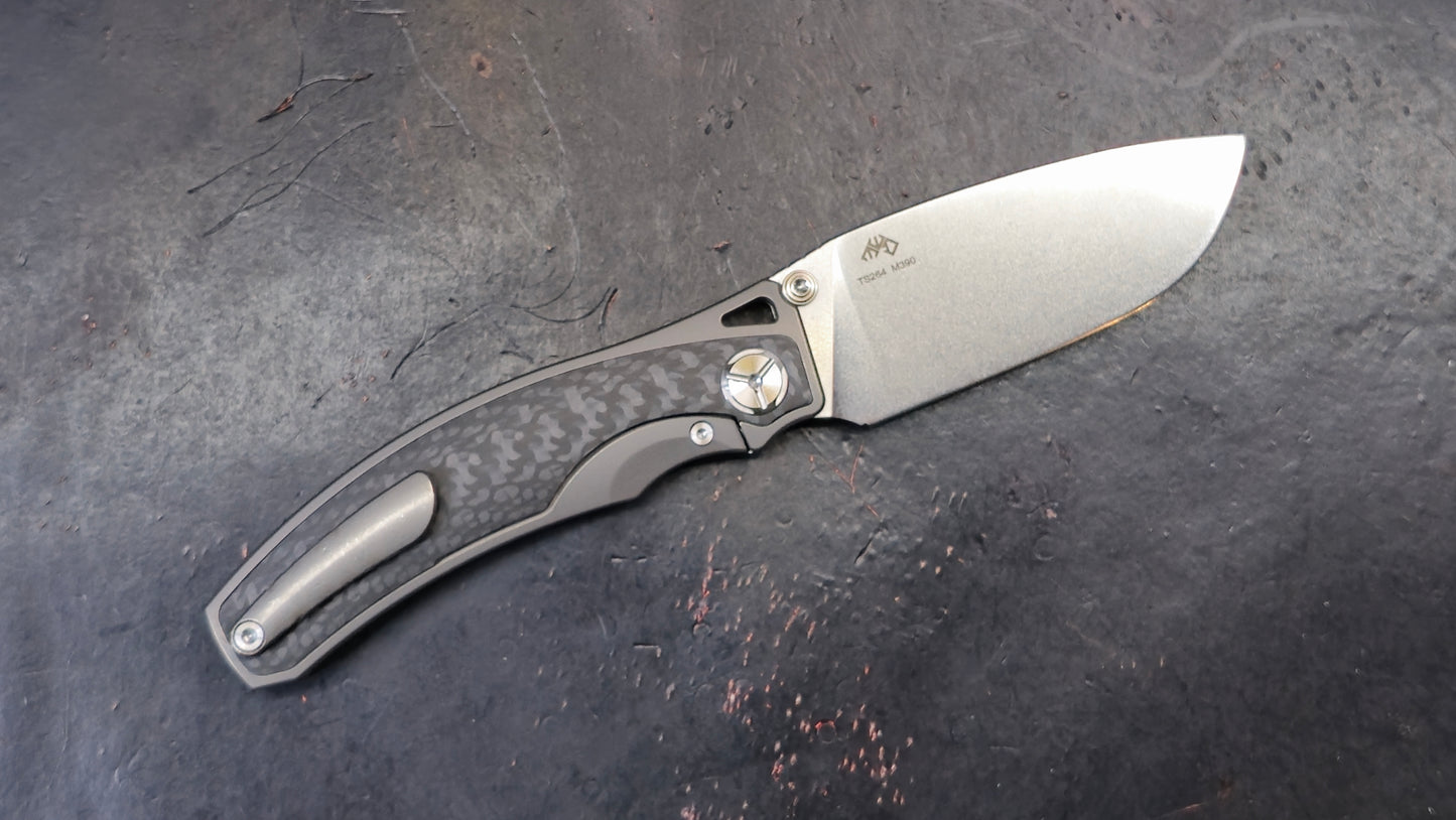 TWOSUN TS264 Titanium Carbon Fiber M390 (USED)