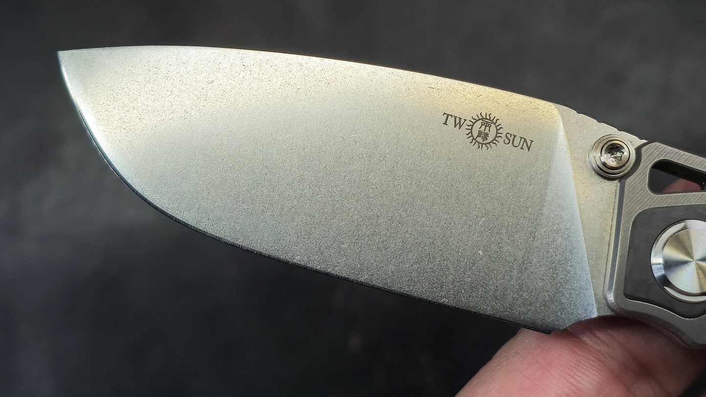 TWOSUN TS264 Titanium Carbon Fiber M390 (USED)