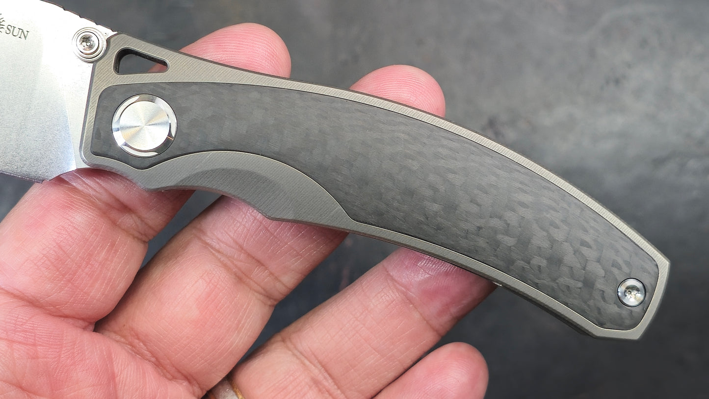 TWOSUN TS264 Titanium Carbon Fiber M390 (USED)