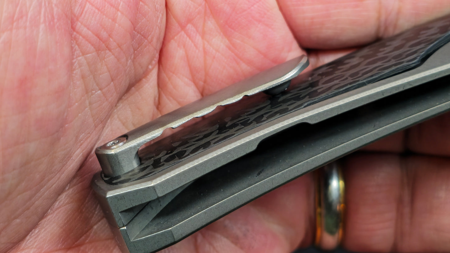 TWOSUN TS264 Titanium Carbon Fiber M390 (USED)