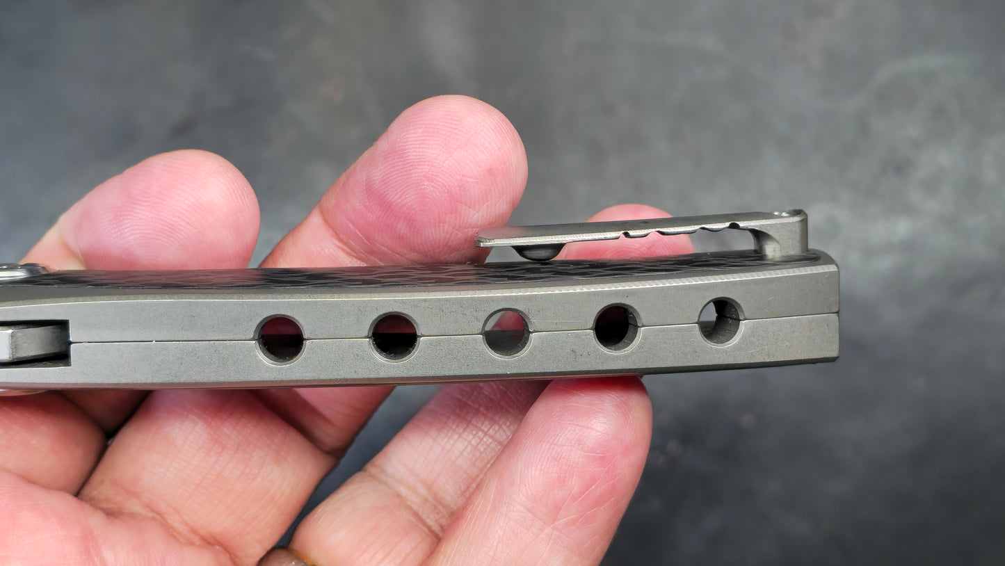 TWOSUN TS264 Titanium Carbon Fiber M390 (USED)