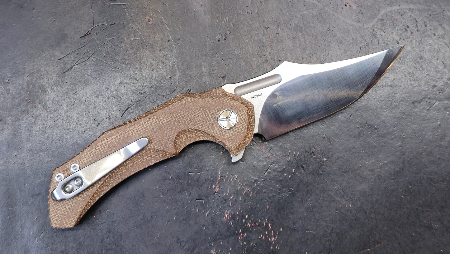 TWOSUN TS227 Micarta 14C28N (NEW)