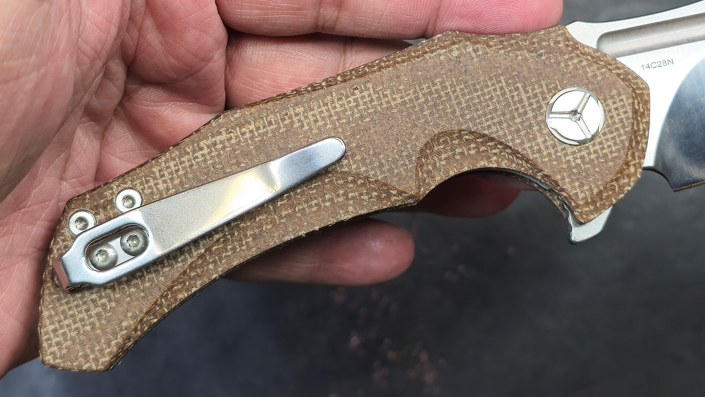 TWOSUN TS227 Micarta 14C28N (NEW)