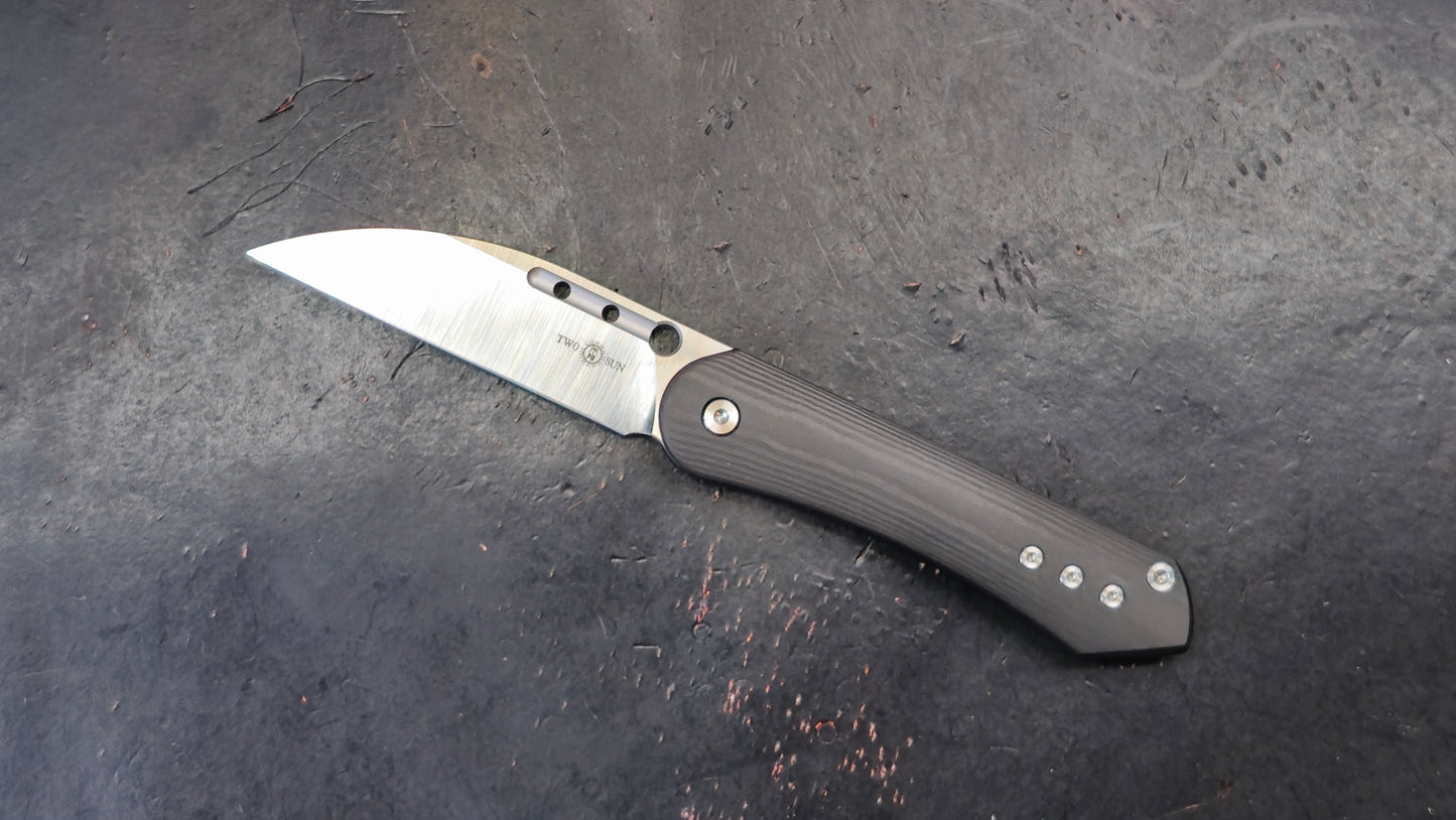 TWOSUN TS244 Double Detent Carbon Fiber M390 (NEW)