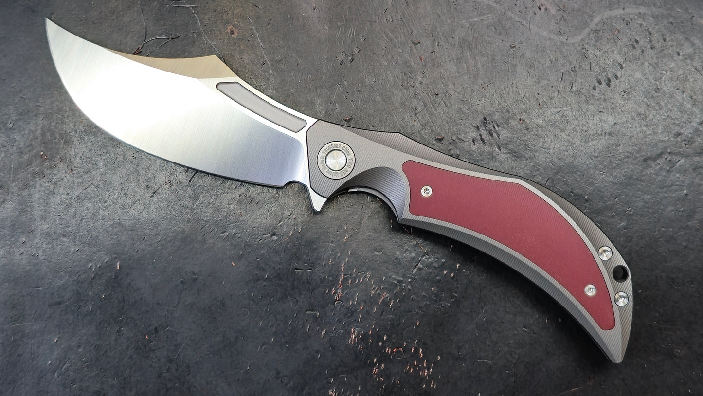 TWOSUN TS209 Titanium Micarta G10 D2 (NEW)