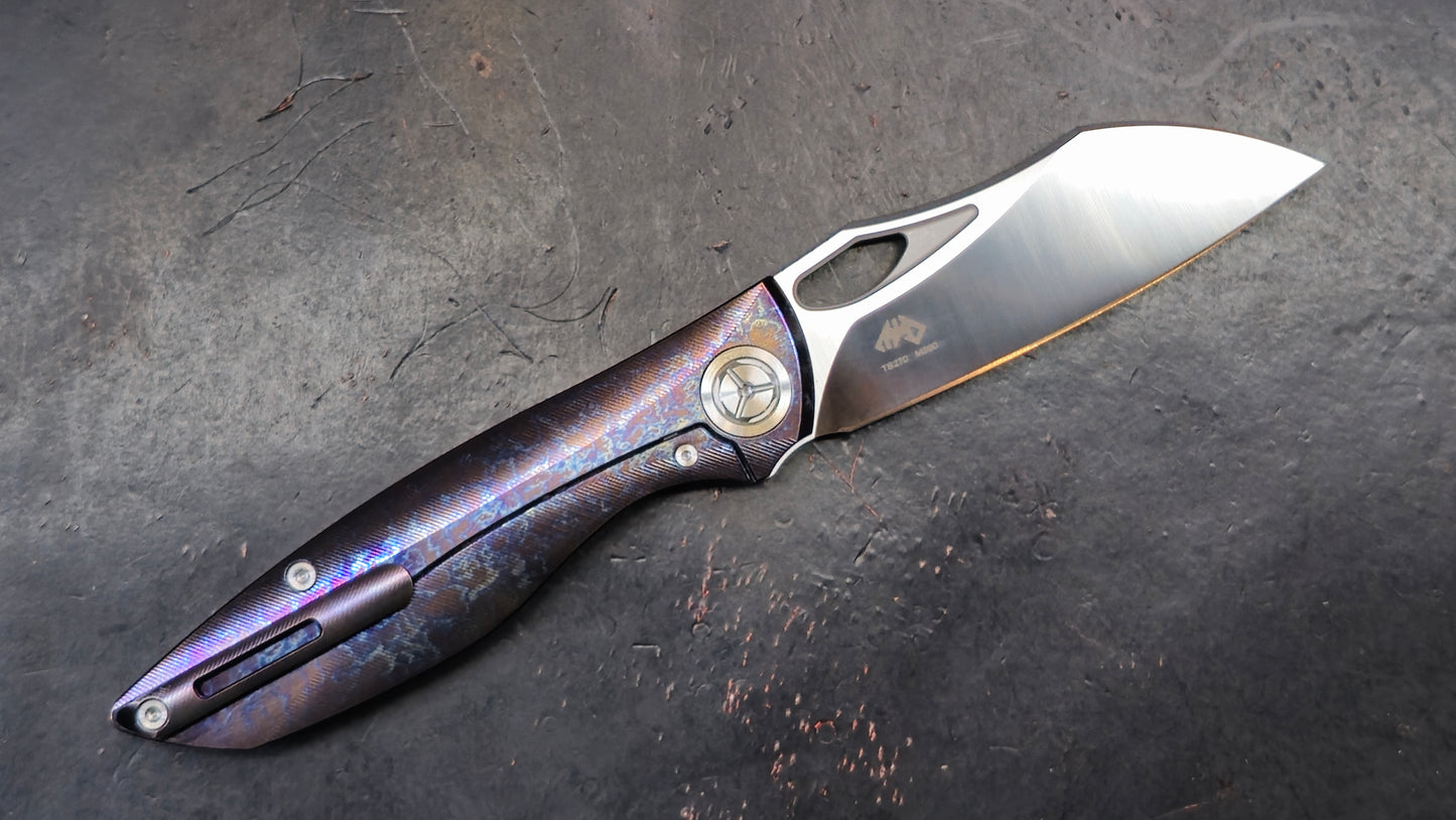 TWOSUN TS270 Titanium (COLOR ANODIZED) M390 (NEW)