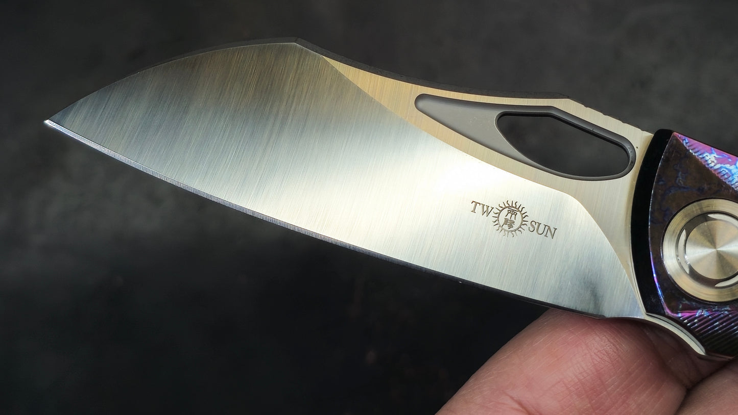 TWOSUN TS270 Titanium (COLOR ANODIZED) M390 (NEW)