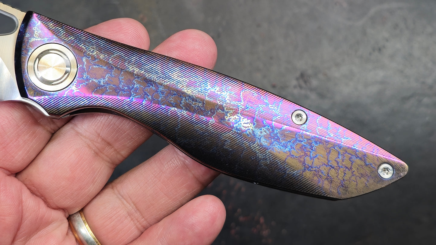 TWOSUN TS270 Titanium (COLOR ANODIZED) M390 (NEW)
