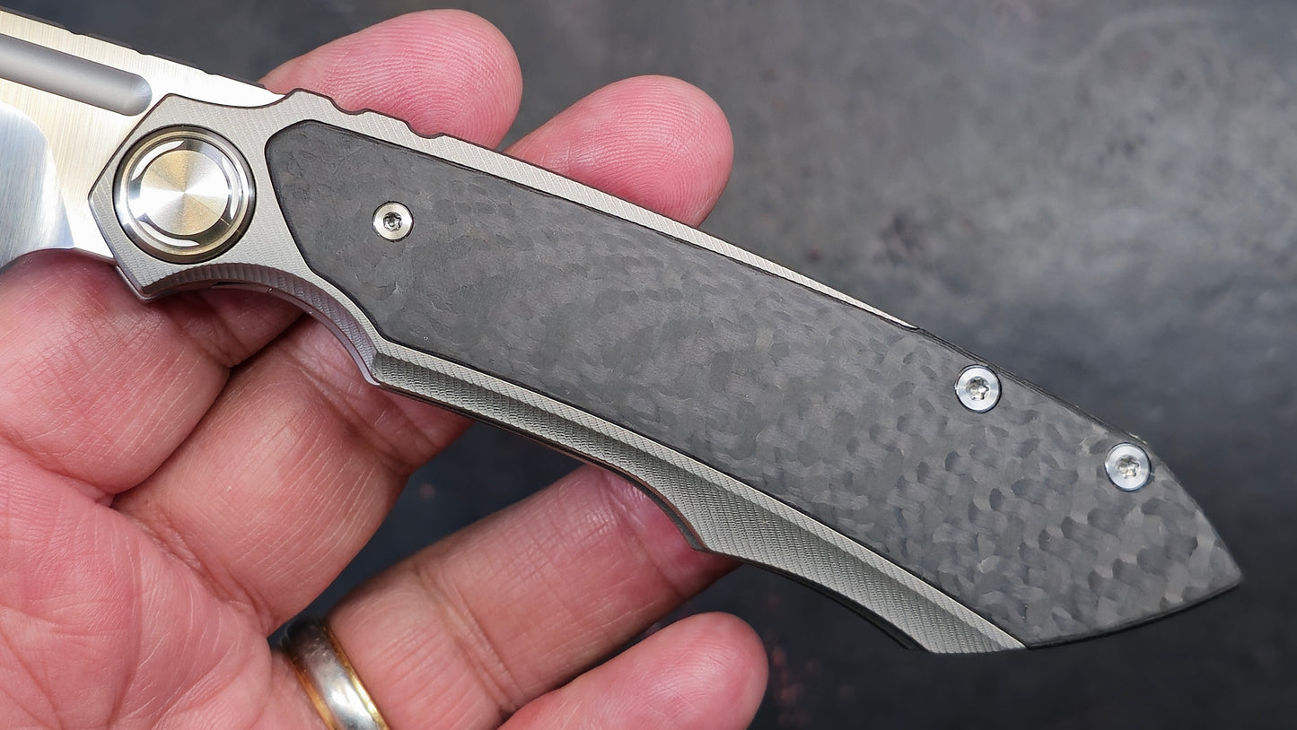 TWOSUN TS229 Titanium Carbon Fiber M390 (NEW)