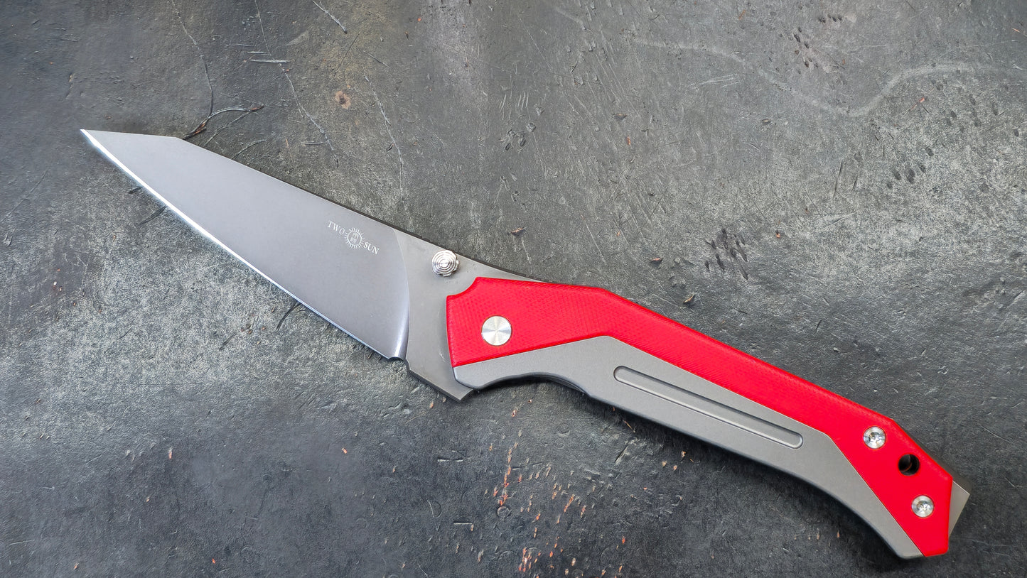 TWOSUN TS258 Titanium G10 D2 (NEW)