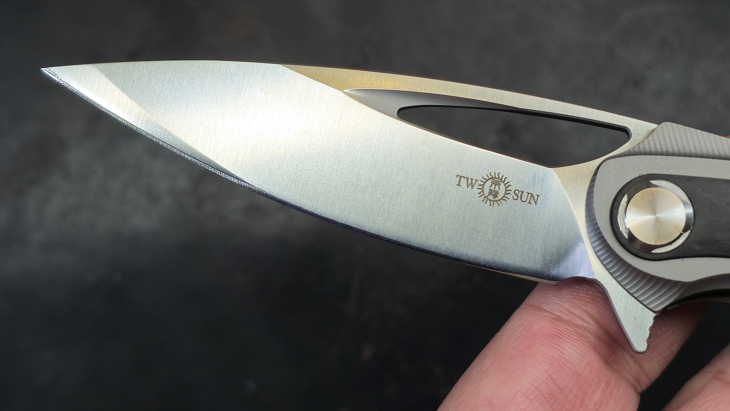 TWOSUN TS228 Titanium / Carbon Fiber 14C28N (NEW)
