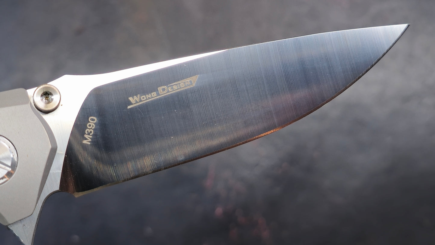 TWOSUN TS182 Titanium / Carbon Fiber M390 (NEW)
