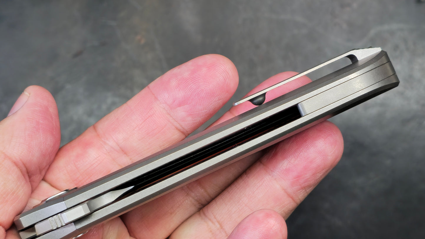 TWOSUN TS191 Titanium Carbon Fiber M390 (NEW)
