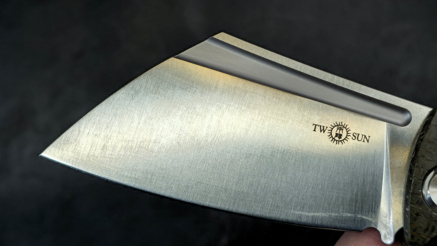 TWOSUN TS192 Slip Joint Micarta 14c28n (NEW)