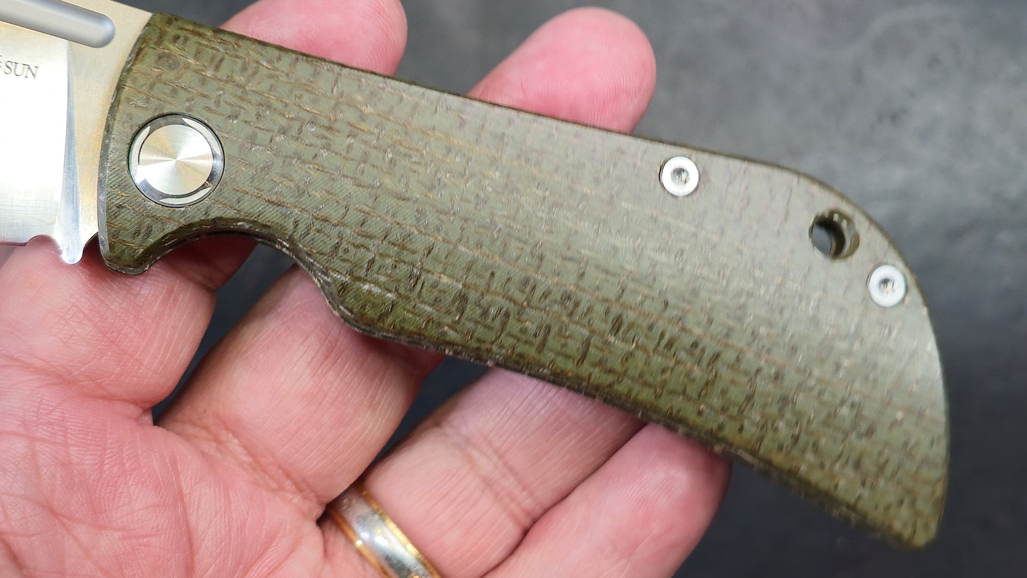 TWOSUN TS192 Slip Joint Micarta 14c28n (NEW)