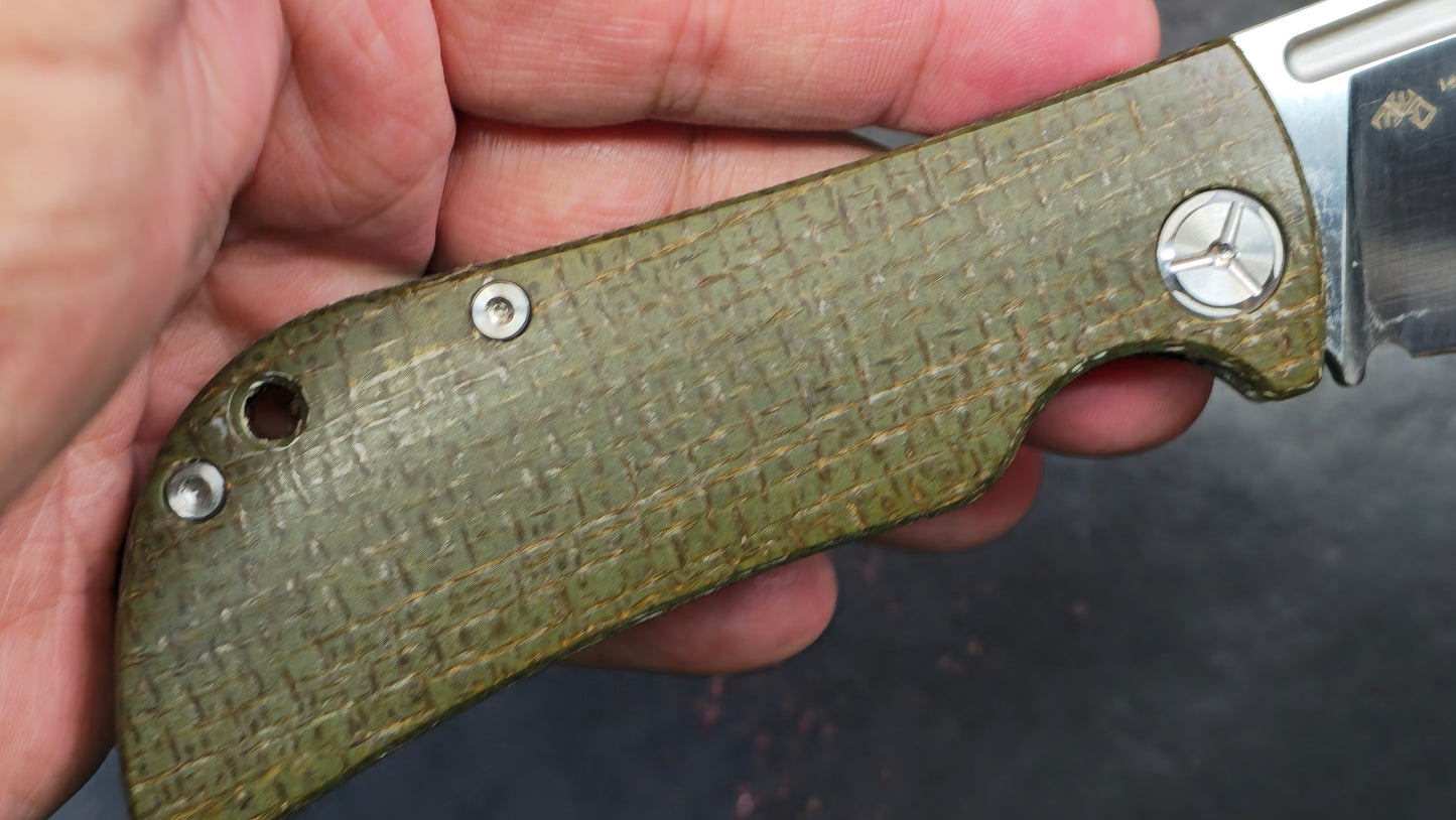 TWOSUN TS192 Slip Joint Micarta 14c28n (NEW)