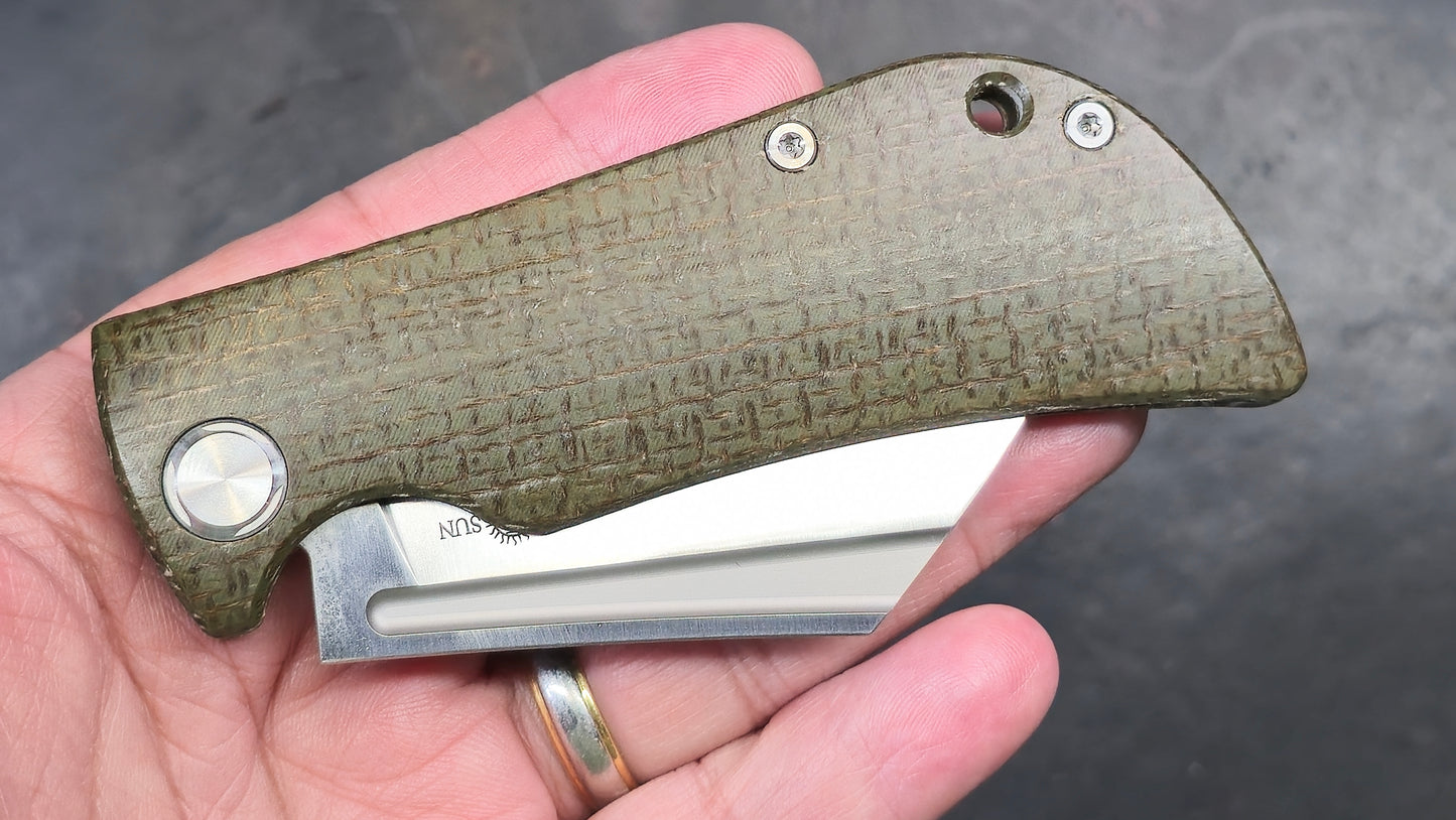 TWOSUN TS192 Slip Joint Micarta 14c28n (NEW)