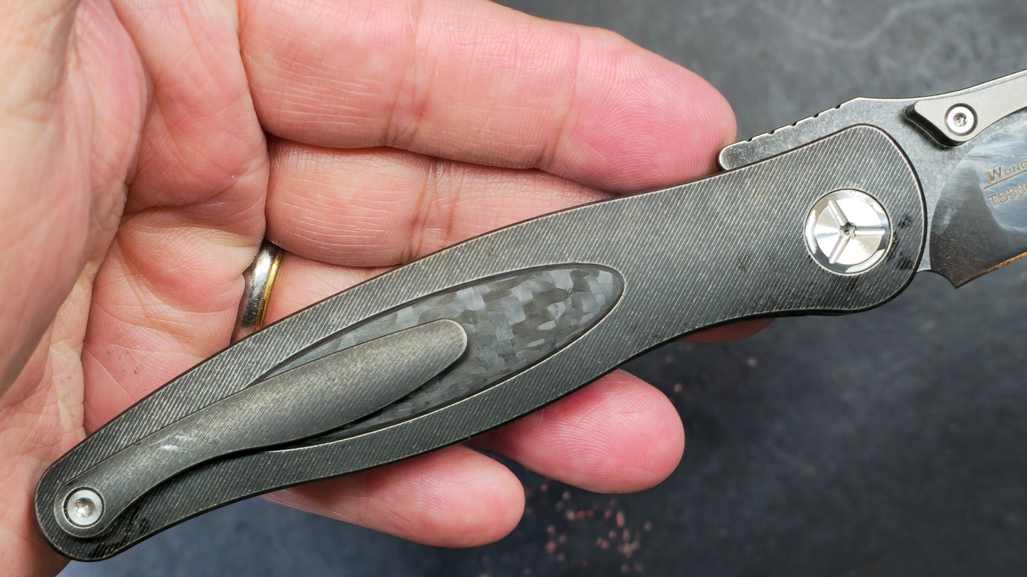 TWOSUN TS386 Titanium / Carbon Fiber AUS 10 (NEW)