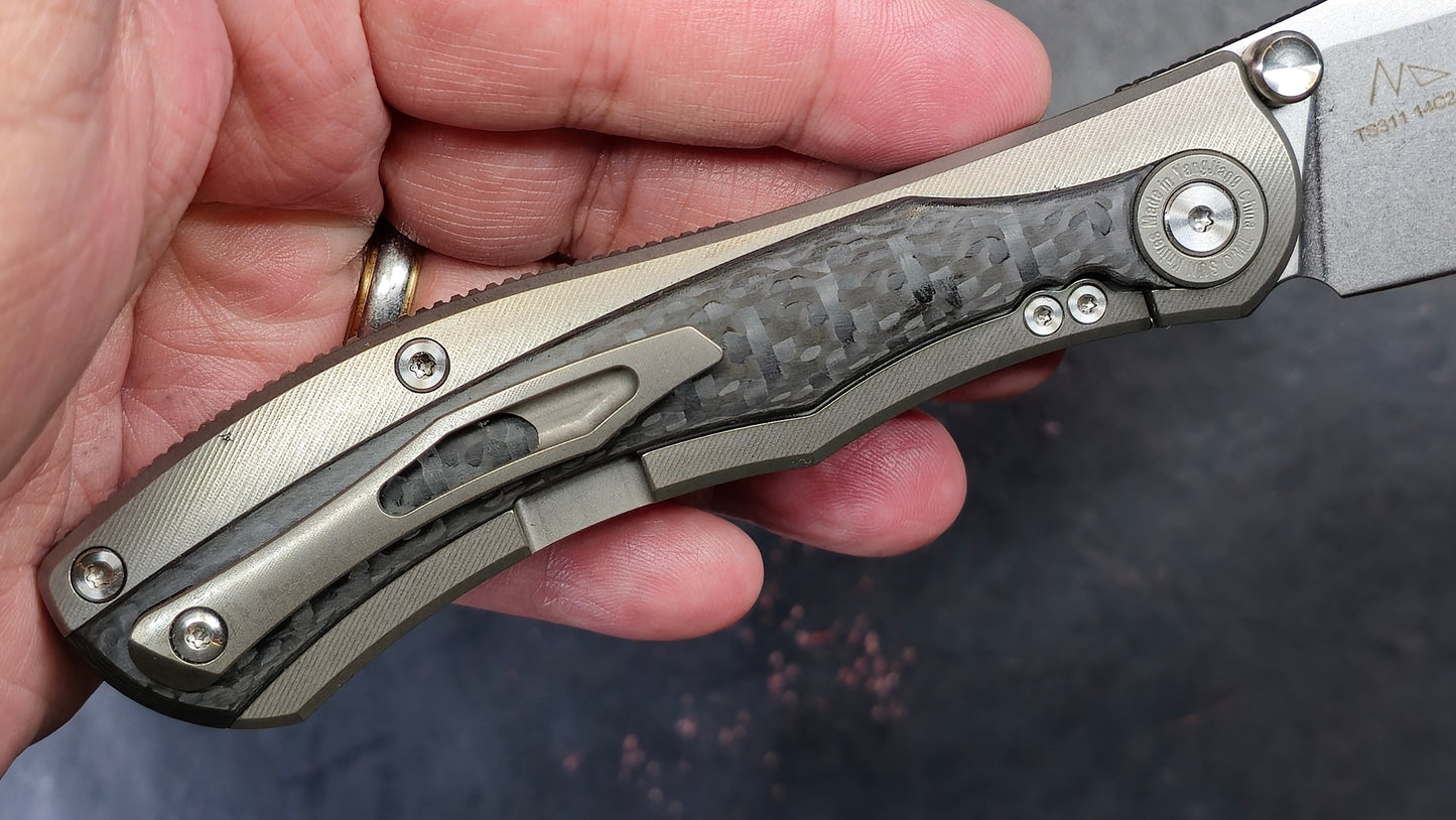 TWOSUN TS311 Titanium / Carbon Fiber 14C28N (NEW)