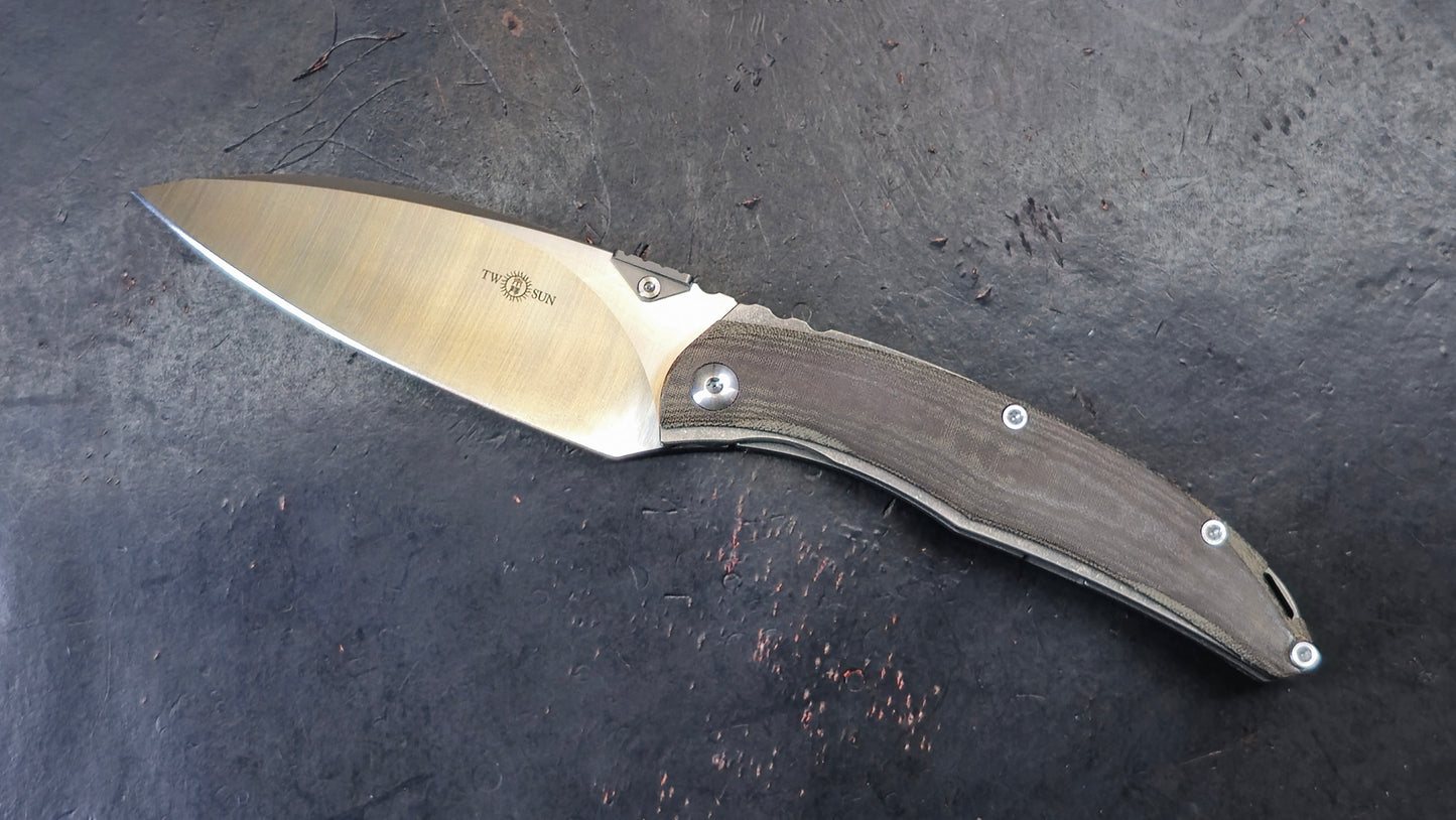 TWOSUN TS357 Titanium MICARTA D2 (NEW)
