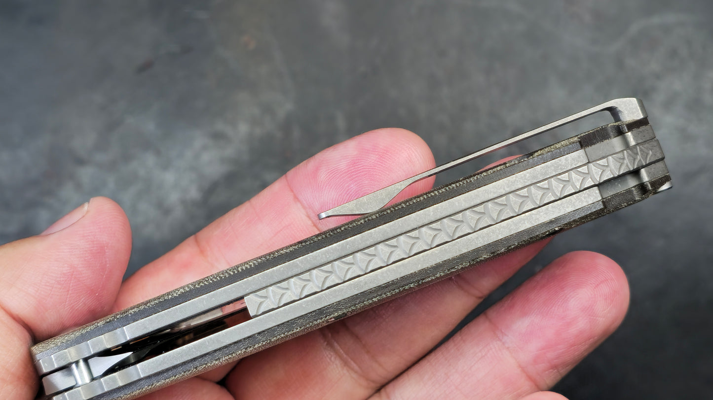 TWOSUN TS357 Titanium MICARTA D2 (NEW)