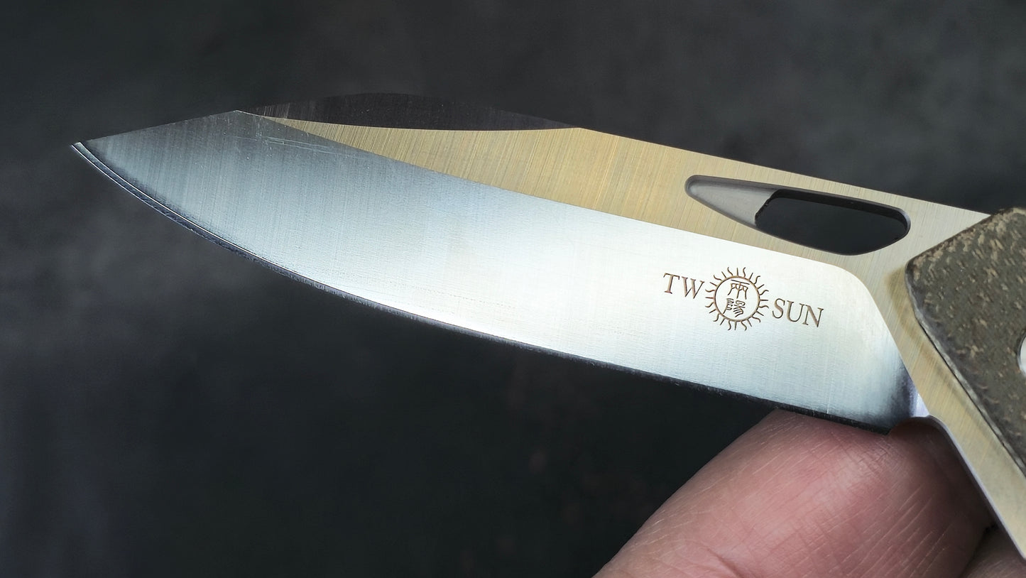 TWOSUN TS327 Micarta D2 (NEW)