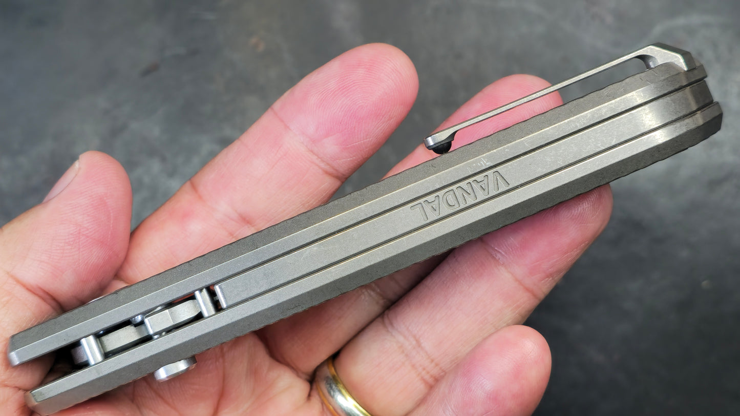 TWOSUN TS329 Titanium Carbon Fiber M390 (NEW)