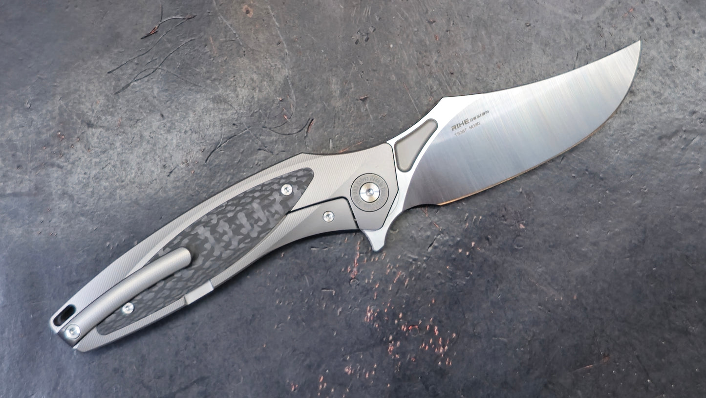 TWOSUN TS367 Titanium Carbon Fiber M390 (NEW)
