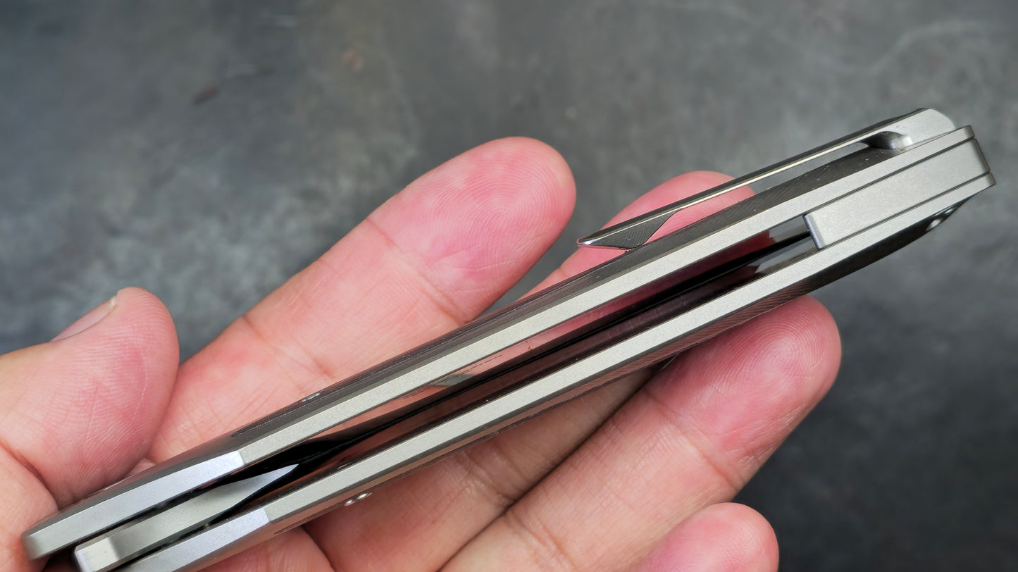 TWOSUN TS367 Titanium Carbon Fiber M390 (NEW)