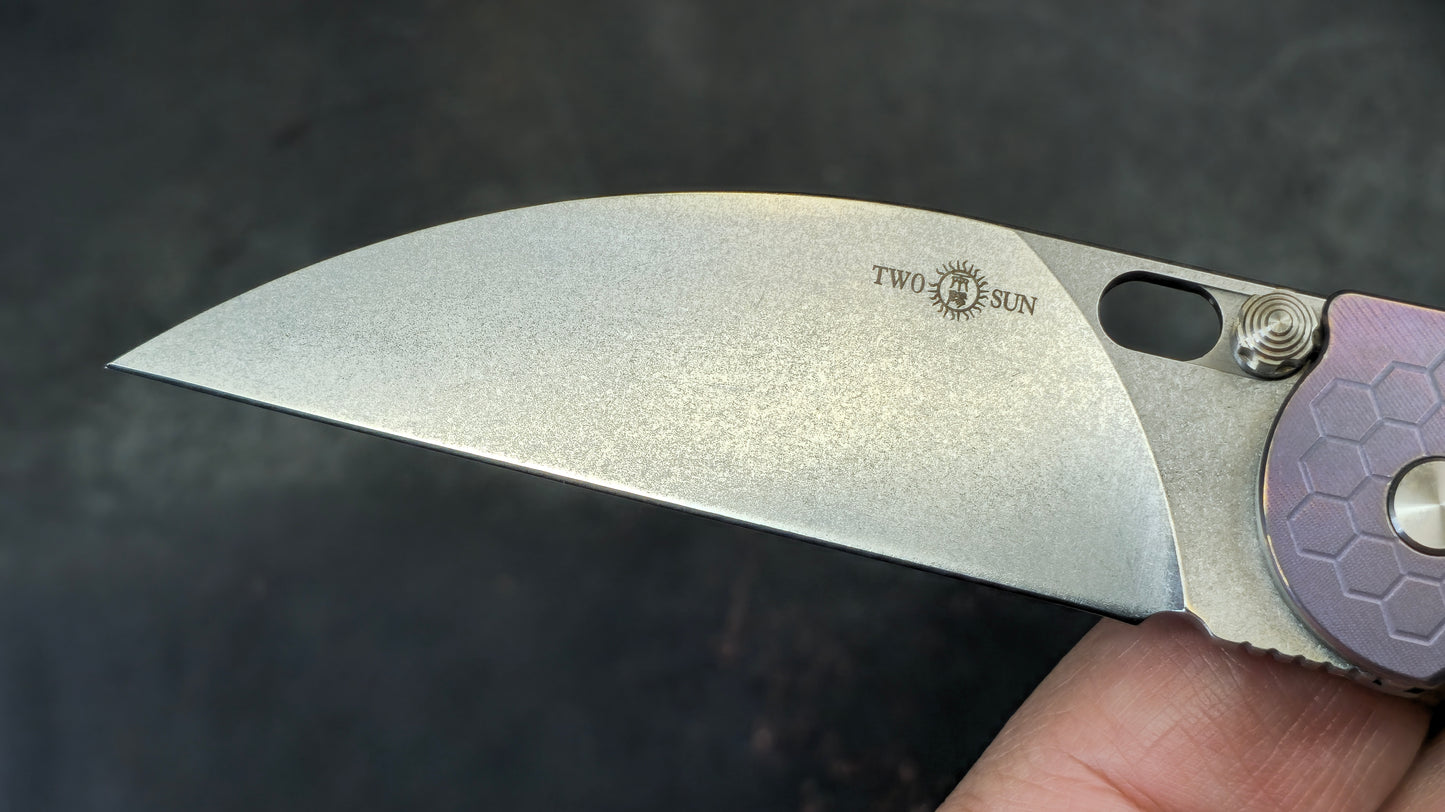 TWOSUN TS316 Titanium (ANODIZED)14C28N (NEW)