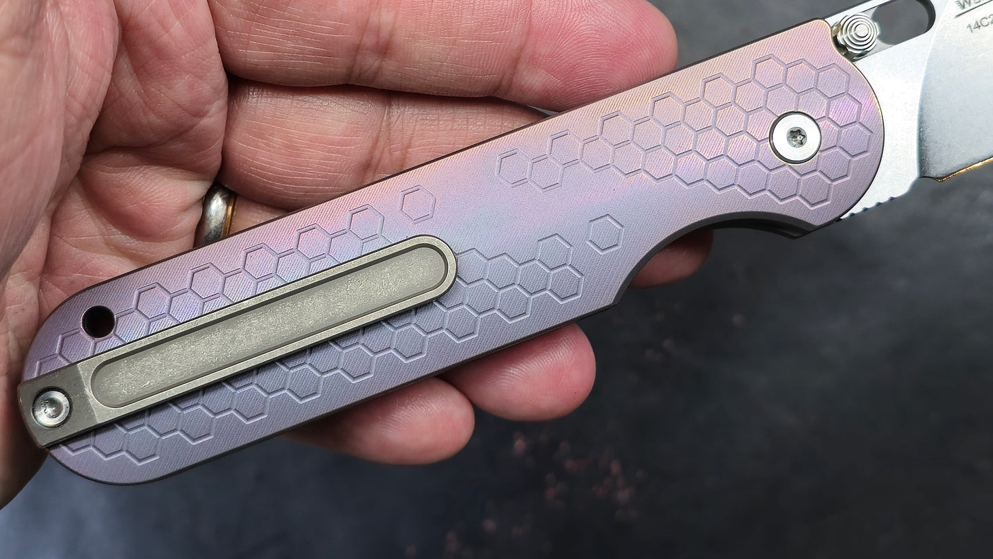 TWOSUN TS316 Titanium (ANODIZED)14C28N (NEW)