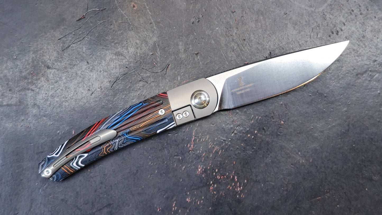 TWOSUN TS343 Titanium G10 Gimascus D2 (NEW)