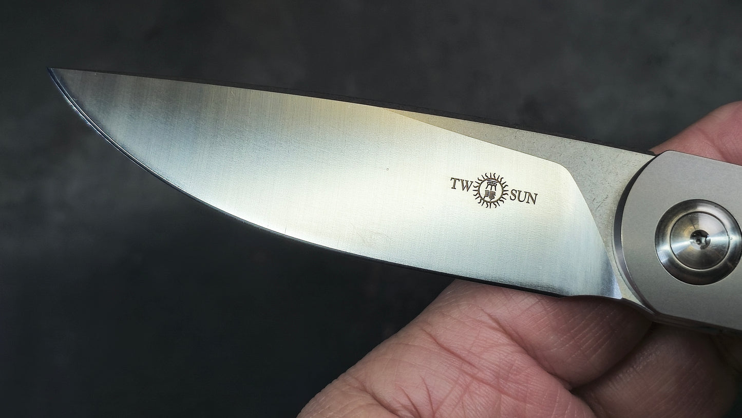TWOSUN TS343 Titanium G10 Gimascus D2 (NEW)