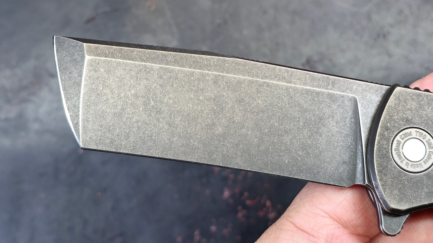 TWOSUN TS390 Titanium (BLACK STONEWASH) D2 (NEW)