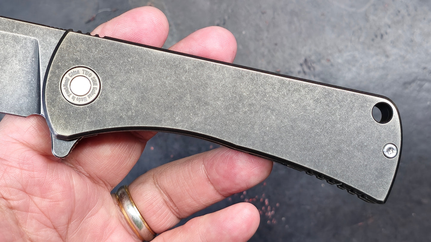 TWOSUN TS390 Titanium (BLACK STONEWASH) D2 (NEW)