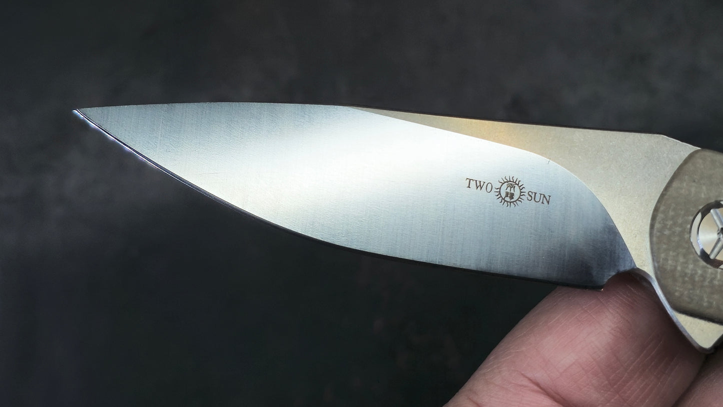 TWOSUN TS393 Micarta D2 (NEW)